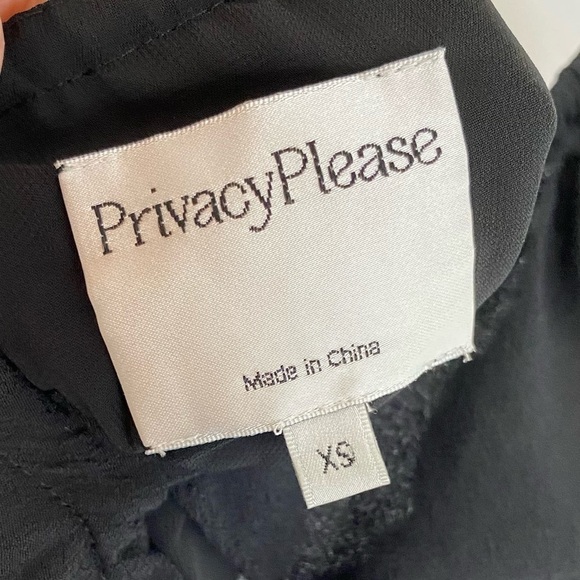 Privacy Please x Revolve Norval Off Shoulder Little Black Dress Womens Size XS - Picture 8 of 14